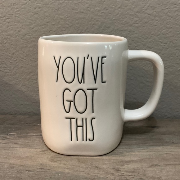 Mug Rae Dunn "You've Got This Hustle" - Tasse Céramique Motivation - Neuve